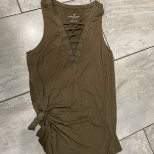 American Eagle Cutout Tank